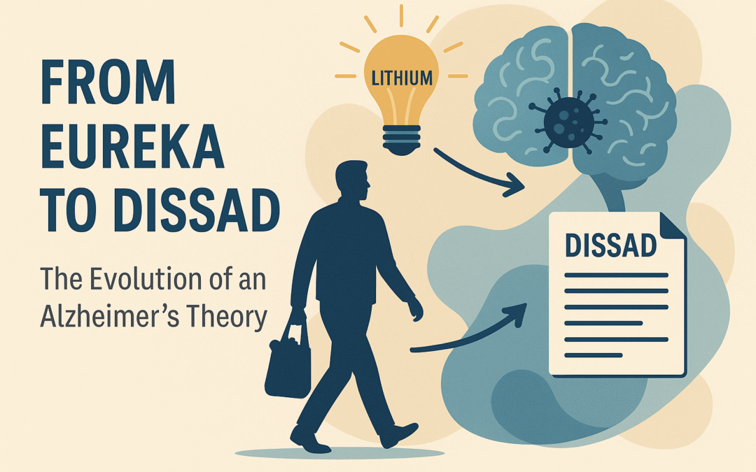 From a Walk Home to a Testable Alzheimer’s Theory