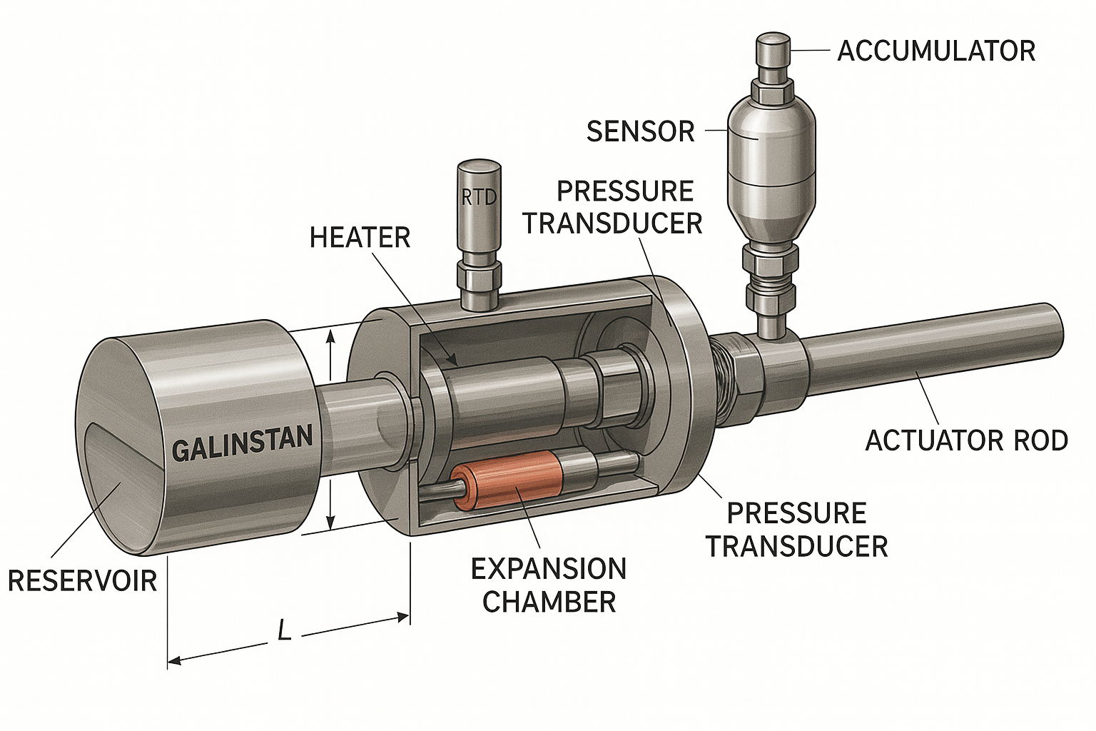 Exploring Galinstan’s Thermal-Expansion Hack for Hydraulic Actuation