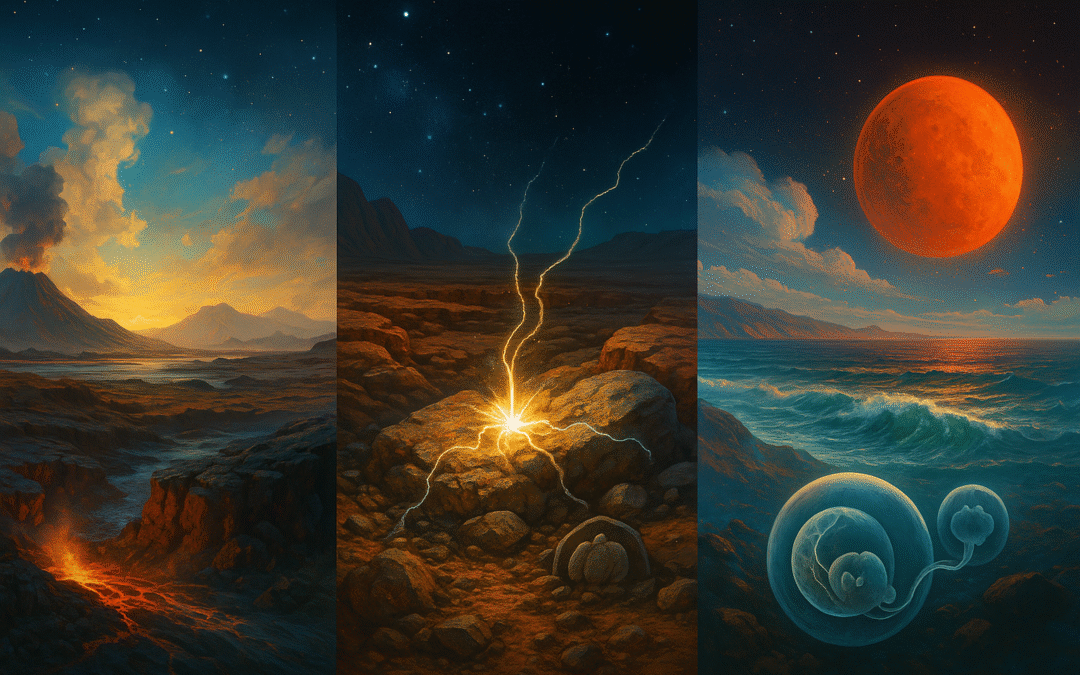 No Miracle Step: The Spark‑of‑Life, Explained (Earth, Mars and K2‑18b)