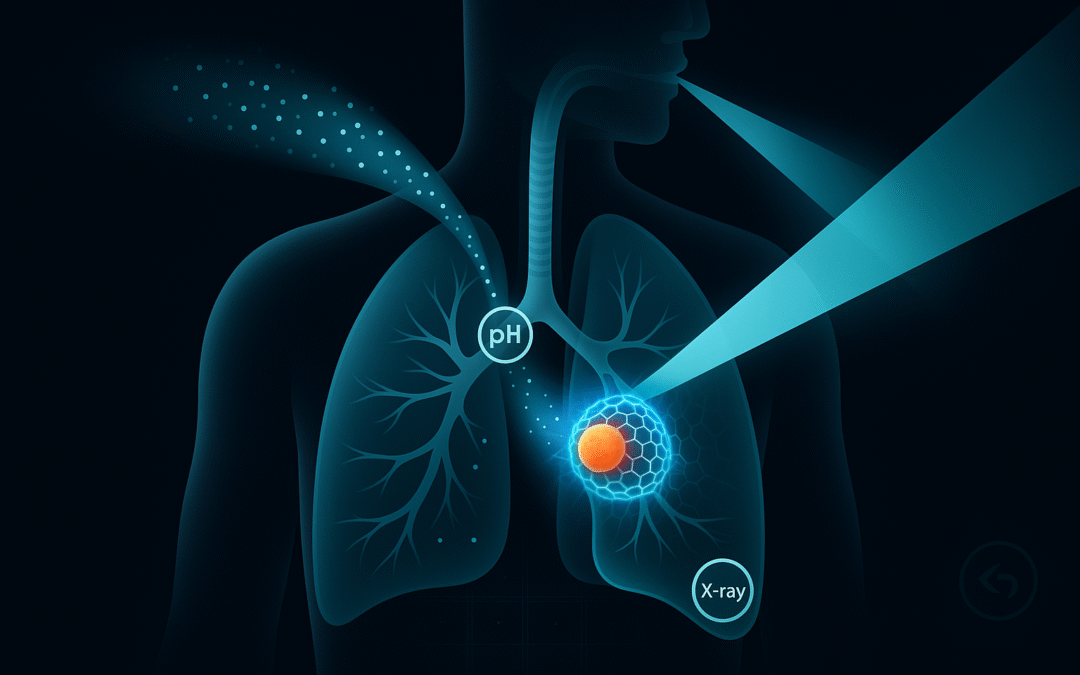 Lung-Mesh: An Inhalable, X-ray–Triggered Hydrogel to Contain Lung Tumors
