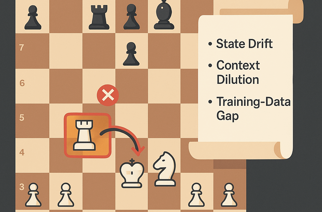 Why LLMs Fail at Chess: Lessons from the Kaggle Tournament